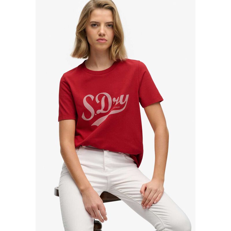 Superdry Varsity Script Tee image number 2